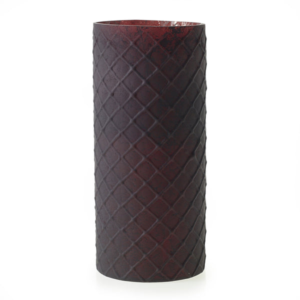 Cranberry Vase- Medium