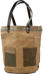 Love Recycled Military Tent Tote