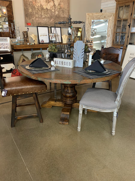 Copper Dining Table