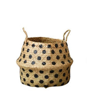 13 3/4" Round Wicker Basket